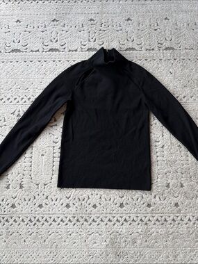 Alice + Olivia Black Turtleneck Sweater - Men's
